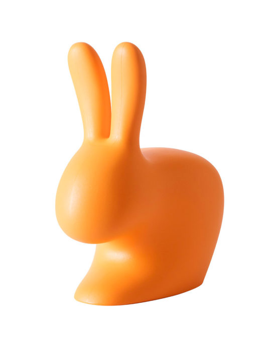 taburete con forma de conejo